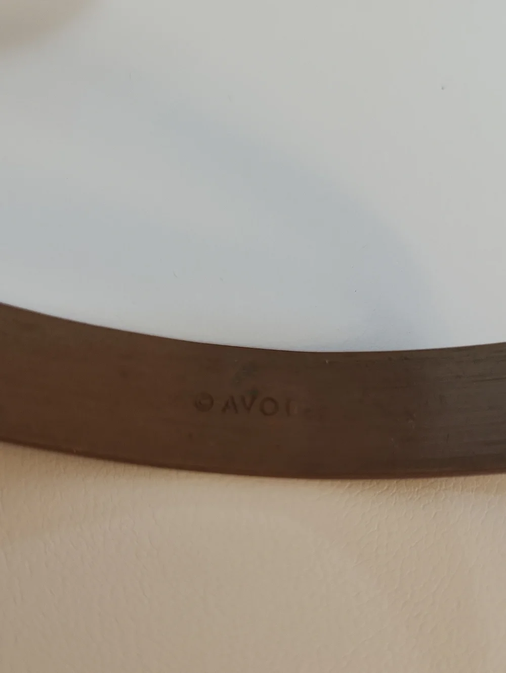 Vintage Avon Riveted Copper Cuff Bracelet